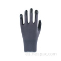 Guantes de seguridad de nitrilo de espuma Hespax 15G Comodidad transpirable